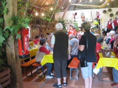 Schiiirehock 2012 – Gemeinsames Essen und Feiern